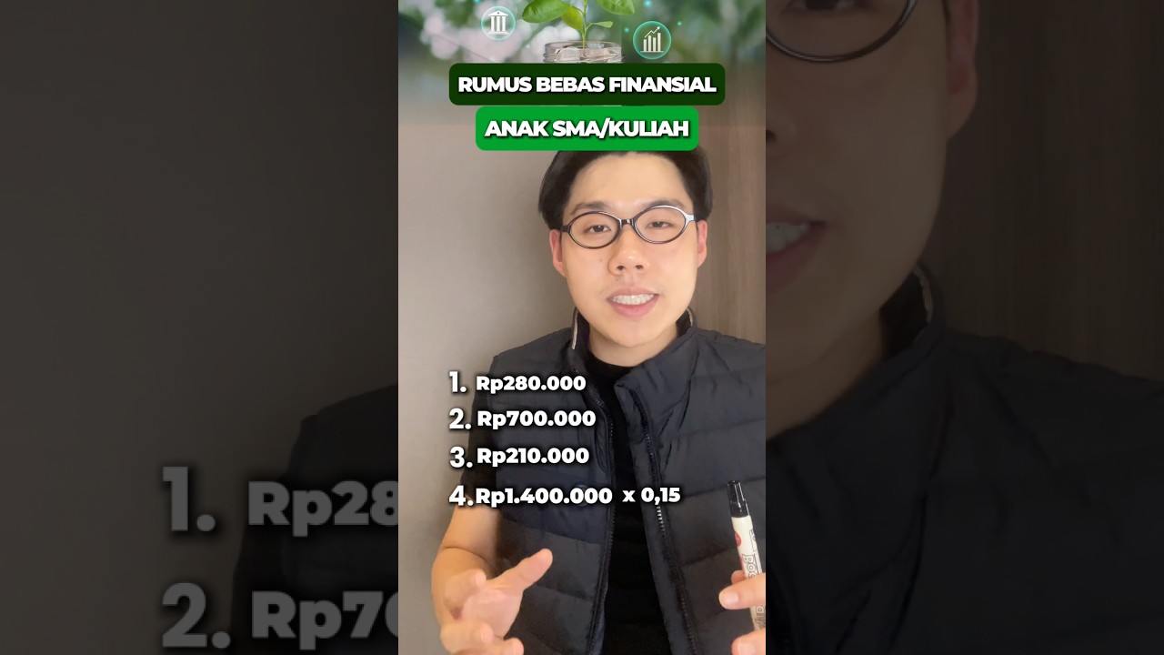 BEBAS FINANSIAL ANAK SMA/KULIAH #financialeducation #keuangan #investasi