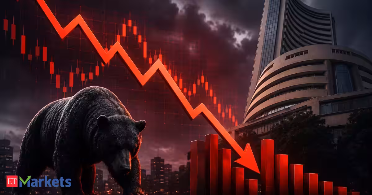 Sensex falls 183 points, Nifty closes below 24,250 as market erases all morning gains. What lies ahead?