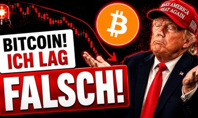 Bitcoin! Ich lag falsch! Das mache ich jetzt!