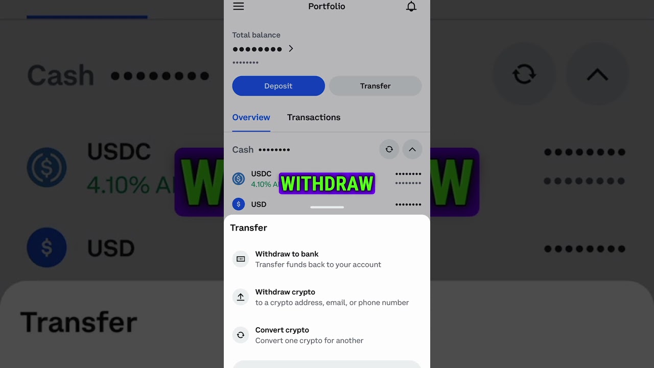 How to Withdraw Cryptocurrency to Your Bank Account from Coinbase #crypto #withdraw