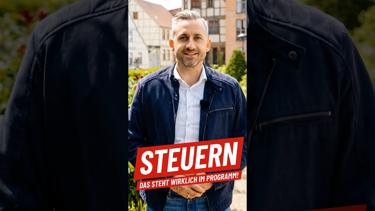 Unser Programm: Heute Steuern und Finanzen!