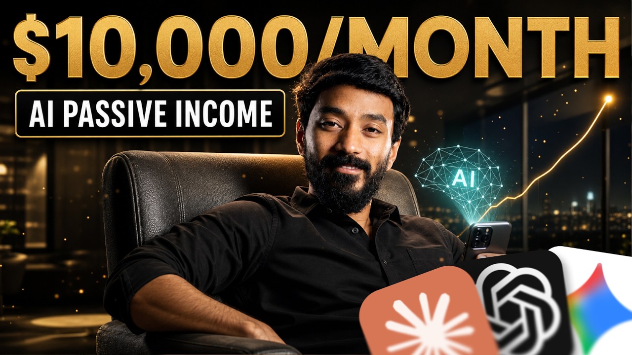 10 Ways to Get Monthly Income (let AI work for you)