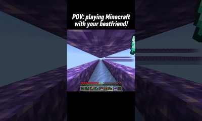 Pov: playing minecraft with your bestfriend!
