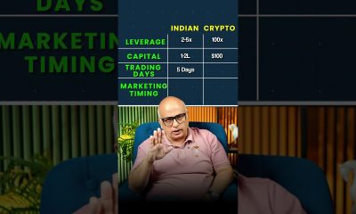 Crypto Trading vs Indian Stock Market #crypto #stockmarket