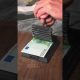 Euros vs hand press #satisfying #money #ASMR