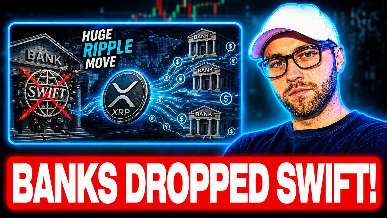 XRP MAJOR ALERT: BANKS JUST DROPPED SWIFT... HUGE RIPPLE MOVE!