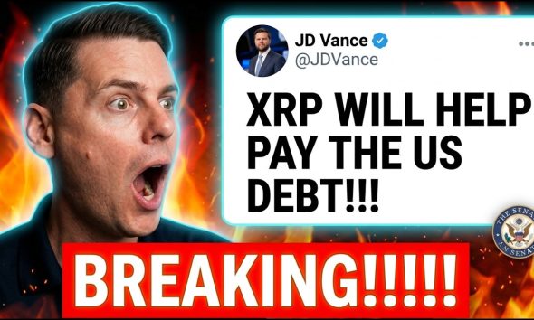 BREAKING!!!! JD VANCE: XRP WILL HELP PAY US DEBT?!?!!!!!