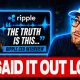 HOLY SMOKES! HE JUST SAID IT ALL OUT LOUD! (RIPPLE CEO XRP INTERVIEW!)