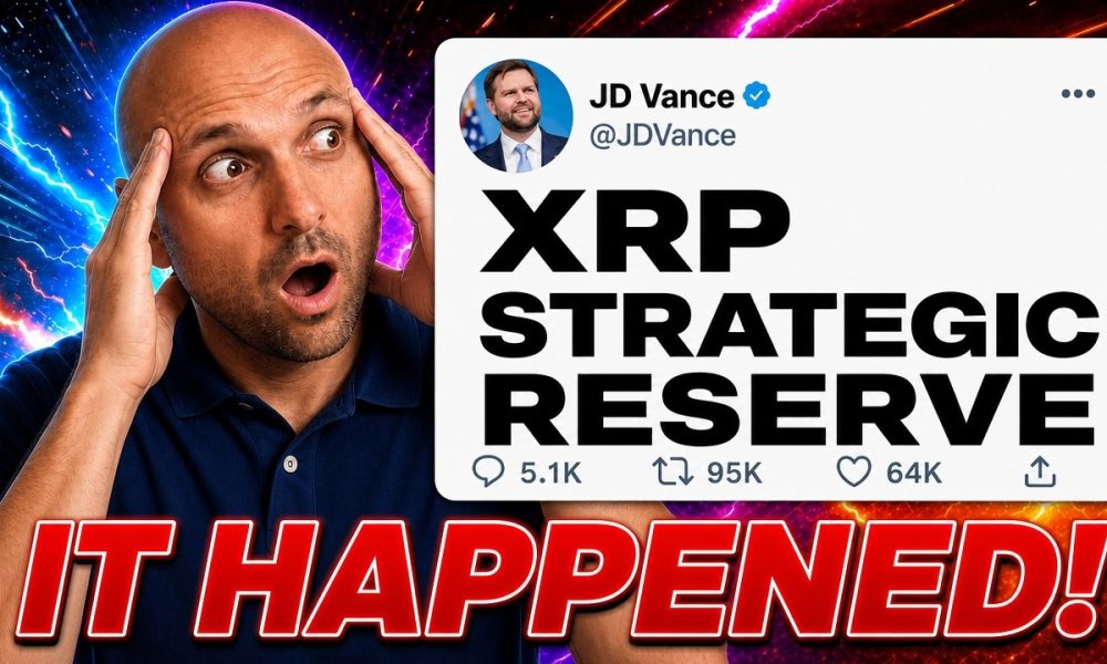 BREAKING! XRP STRATEGIC RESERVE! LISTEN TO THIS!