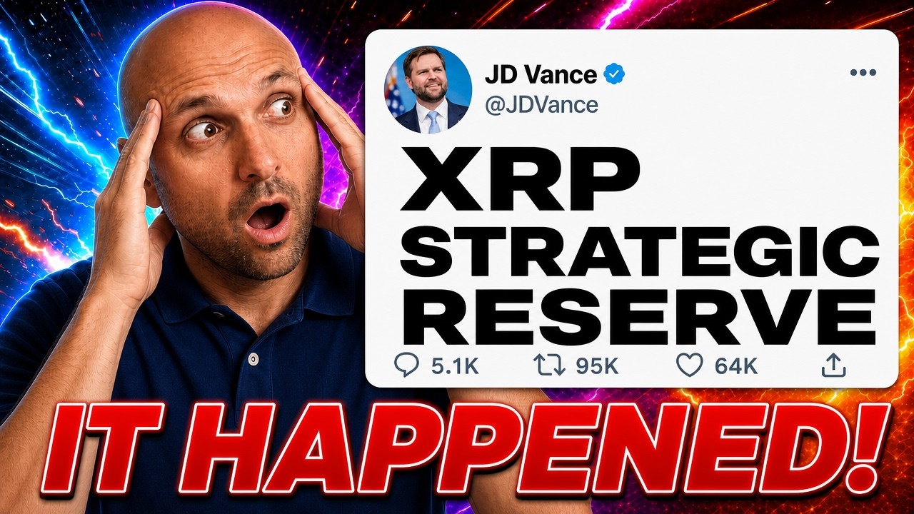 BREAKING! XRP STRATEGIC RESERVE! LISTEN TO THIS!