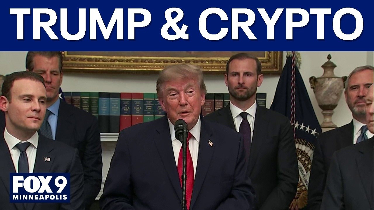 Trump outlines cryptocurrency policies, allegiance to Genius Act allowing stable coins