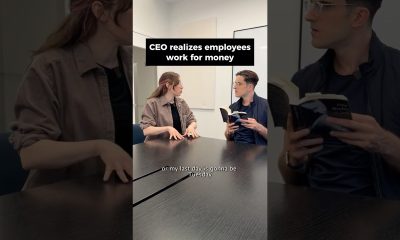 CEO finds out employees work for money
