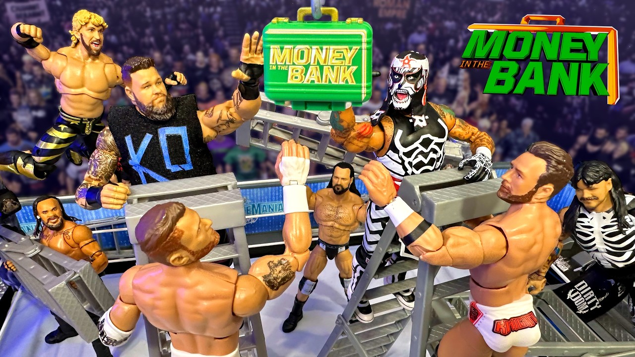 WWE Money in the Bank 2026! Action Figure Ladder Match