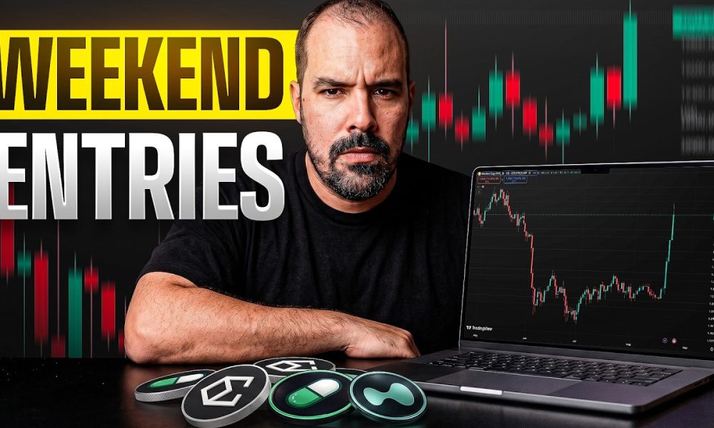 LIVE CRYPTO Trading: My Levels on Altcoins Before The Week Opens