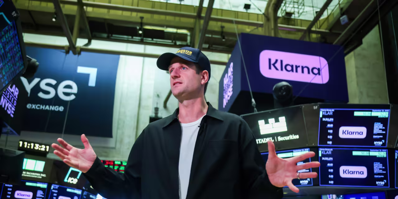 Klarna CEO Scoops Up $10 Million of Stock as Post-IPO Slump Continues