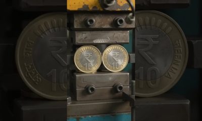 10 ka coin kaise banta hai #facts #news #moneymaster #moneymaking #money #coin #shorts #getrich