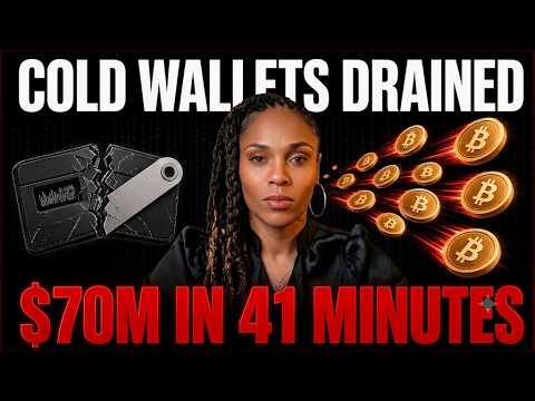 1,196 Cold Wallets Drained in 41 Minutes but XRP Holders Had One Thing DIFFERENT