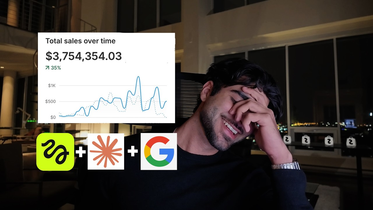 how to literally print money while you sleep with AI dropshipping (just copy me)