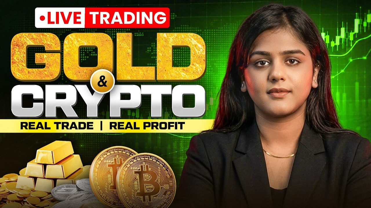 Bitcoin vs Gold: Which One Wins Today?| Live Market Analysis Now | 24 AUG | #livetrading  #bitcoin