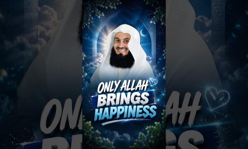 Only Allah Brings Happiness #muftimenk #motivation #money #future #rich #faith