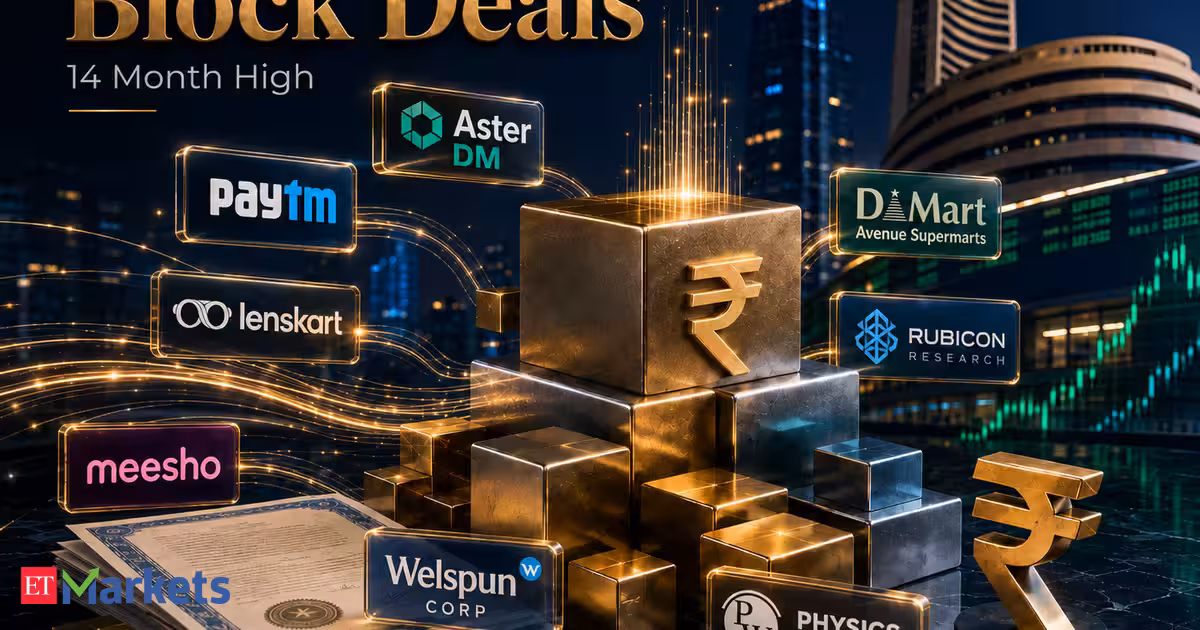 Block, bulk deals hit 14-month high in August at Rs 80,000 crore