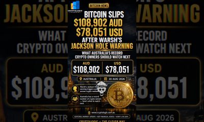 Bitcoin’s August Rally Just Met Warsh #bitcoin #crypto #btc #cryptocurrency #cryptologic