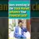 Does Stock Market Investing Change Your Financial Luck? #ytshorts