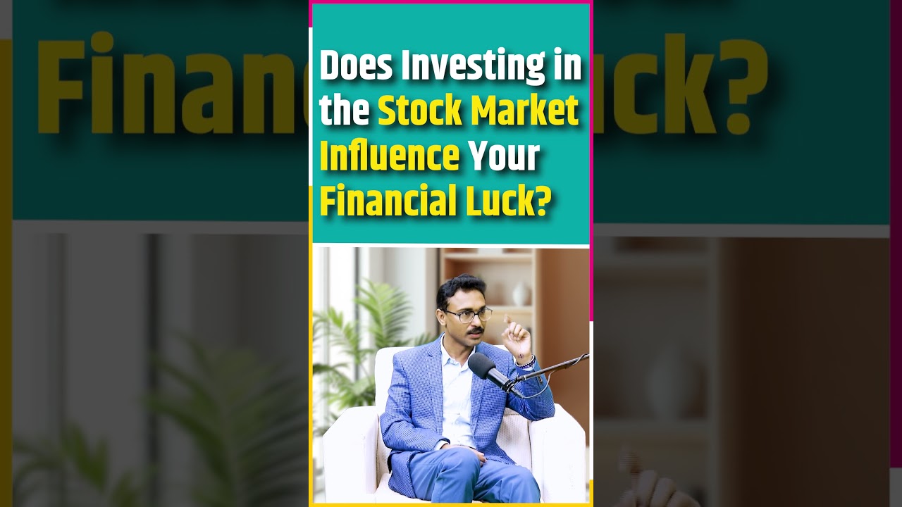 Does Stock Market Investing Change Your Financial Luck? #ytshorts