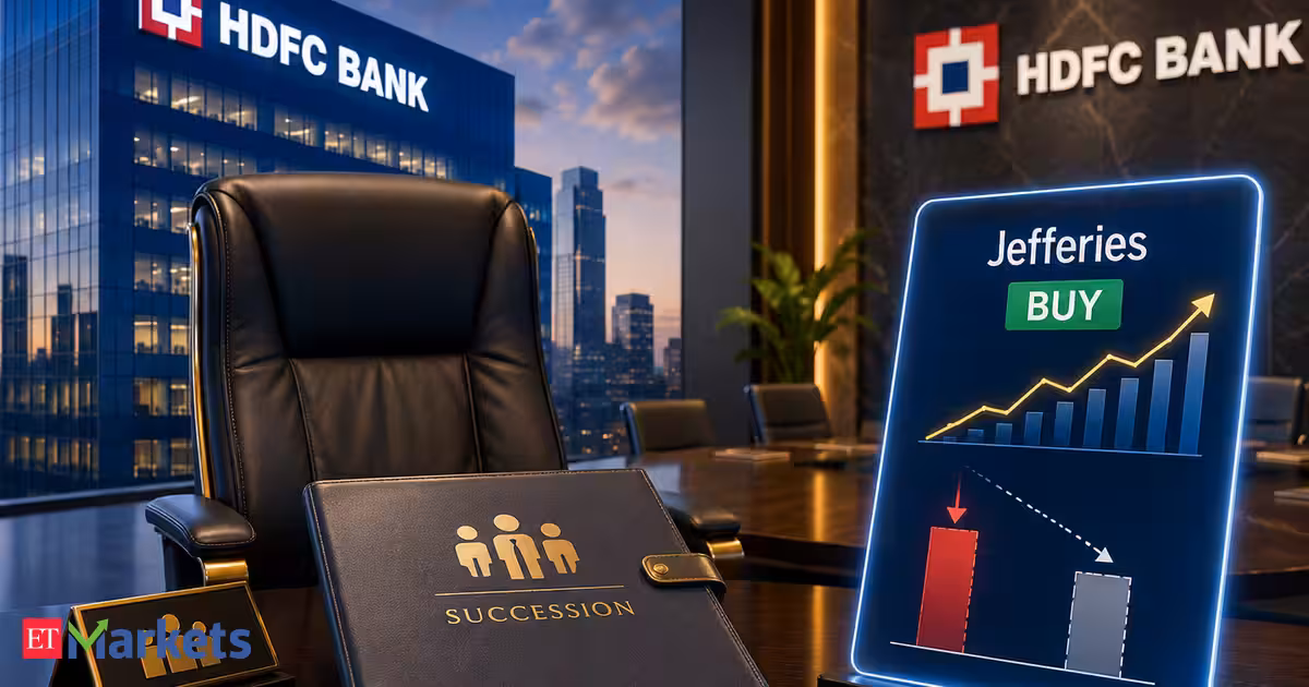 Jefferies cuts HDFC Bank share price target but retains Buy after CEO opts out of new term. Here’s why