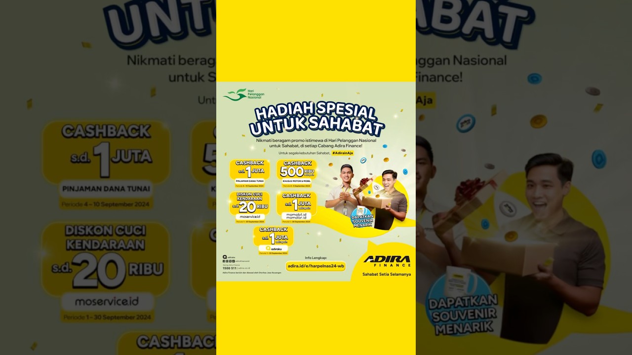 HARI PELANGGAN NASIONAL ADIRA FINANCE 2024