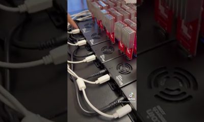 This is the largest USB Bitcoin Mining Setup in the world! |#Shorts | How Much?