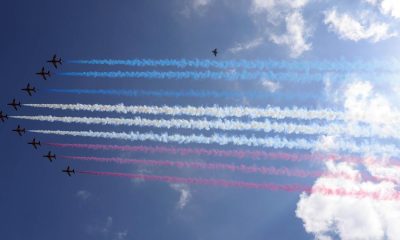Red Arrows to fly over Greater Manchester this Sunday