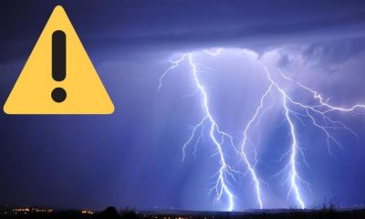 Met Office - North East weather warning for thunderstorms