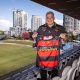 Bears unveil home jersey at packed function