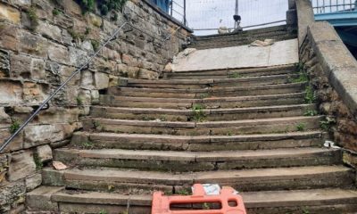 ‘Unsightly’ historic steps to be repaired in Scarborough after delays