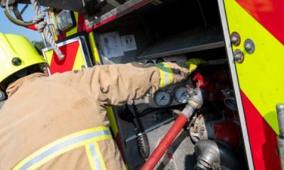York field fire believed to have started by self-combustion