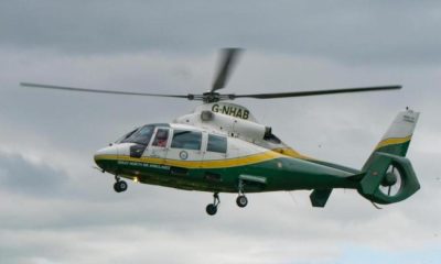 Why the air ambulance landed in Bishop Auckland today