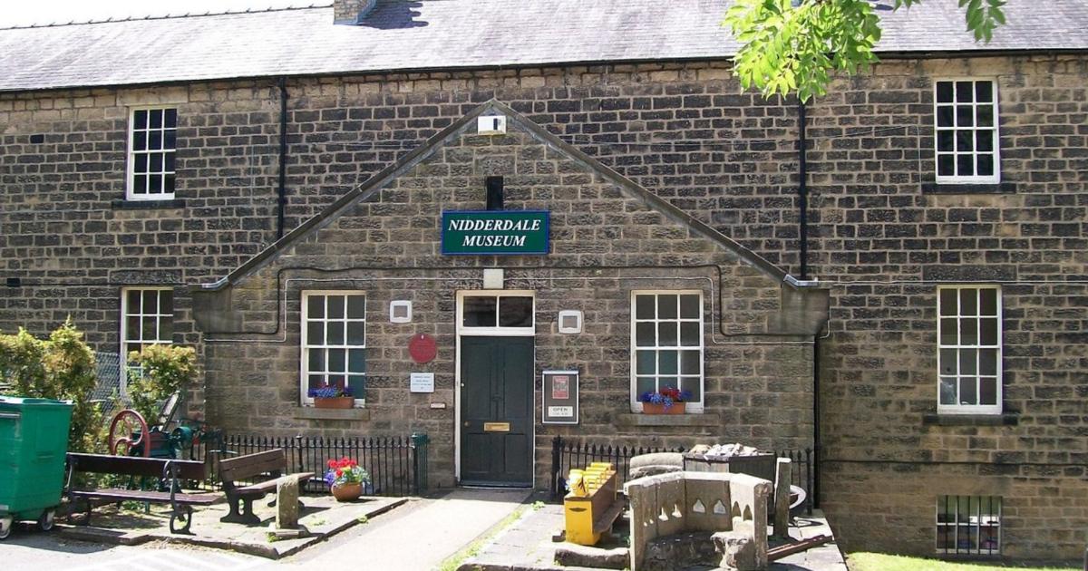 Inside Nidderdale Museum in Pateley Bridge, North Yorkshire