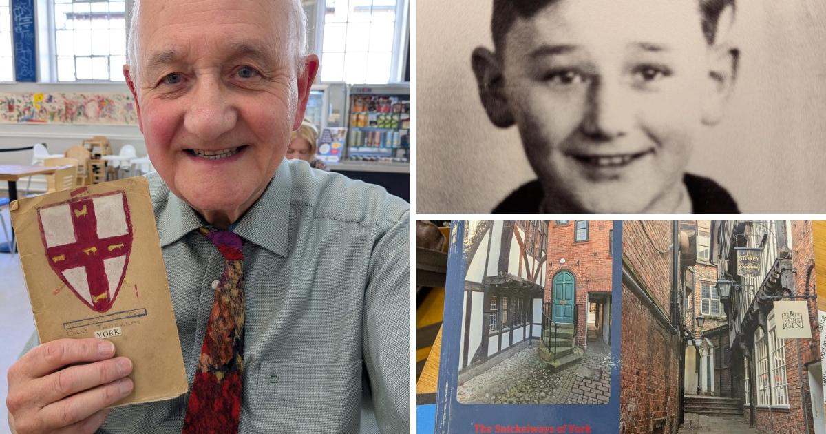 How a 1955 school trip sparked a man's lifelong love of York