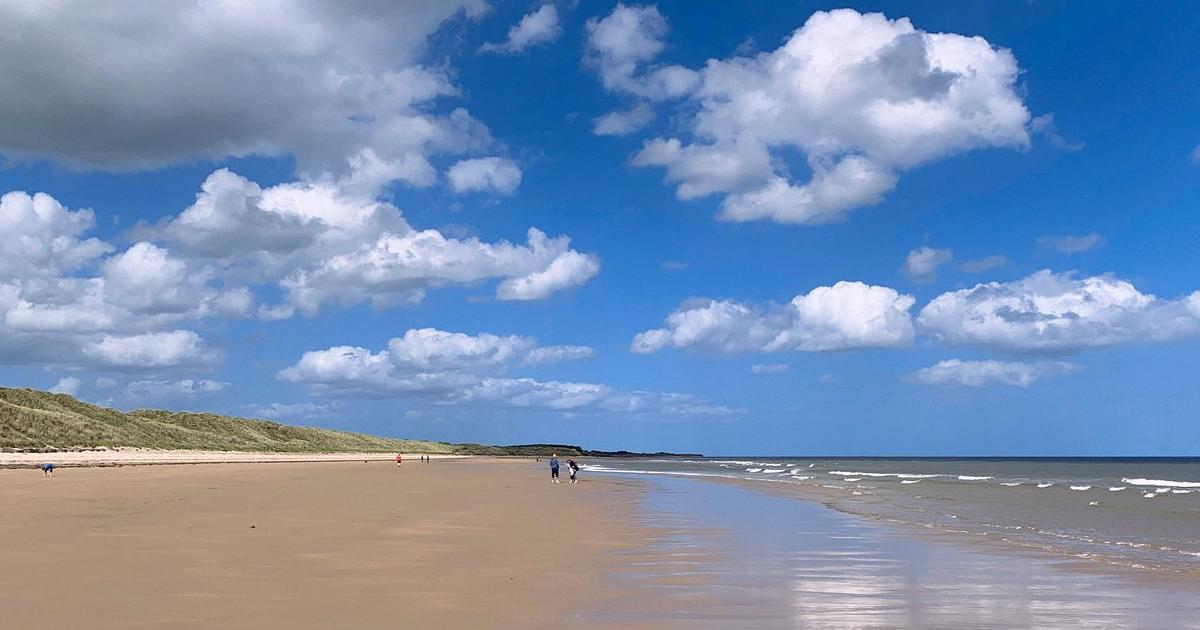 Druridge Bay beach in Northumberland perfect for day out