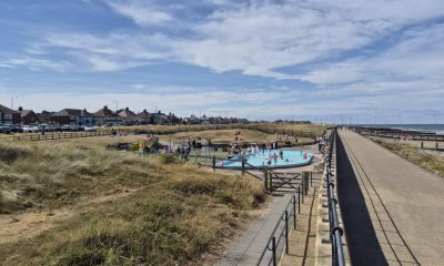 Zetland paddling pool reopens just in time for summer