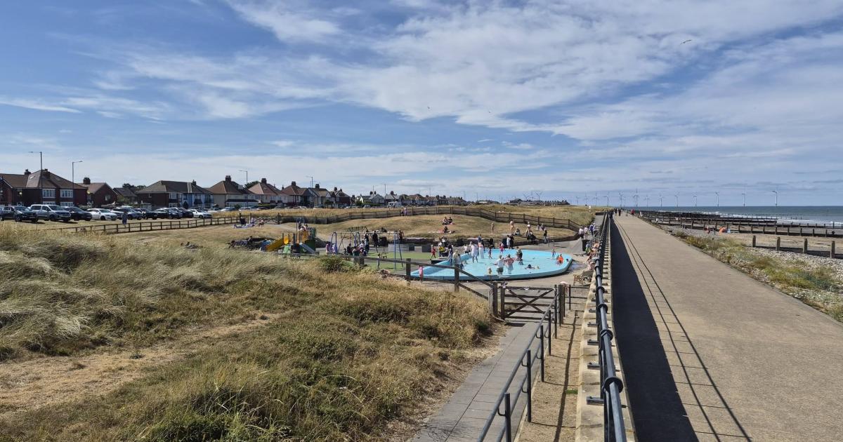 Zetland paddling pool reopens just in time for summer