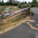 Overturned car leaves Barton playground badly damaged