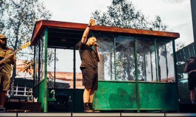 The Streets performing at Scarborough Open Air Theatre