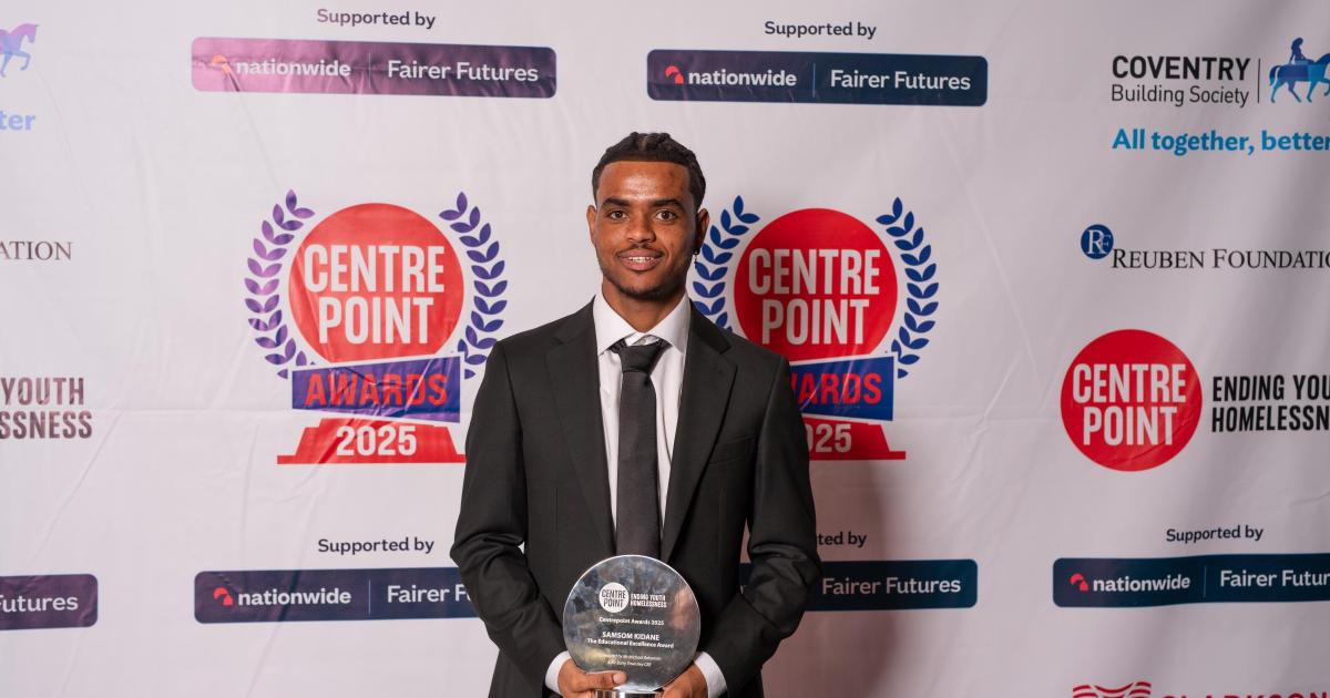 Teen’s success story as he becomes Centrepoint's student of the year