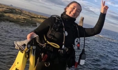 Whitley Bay diver sharing beauty of North East marine life