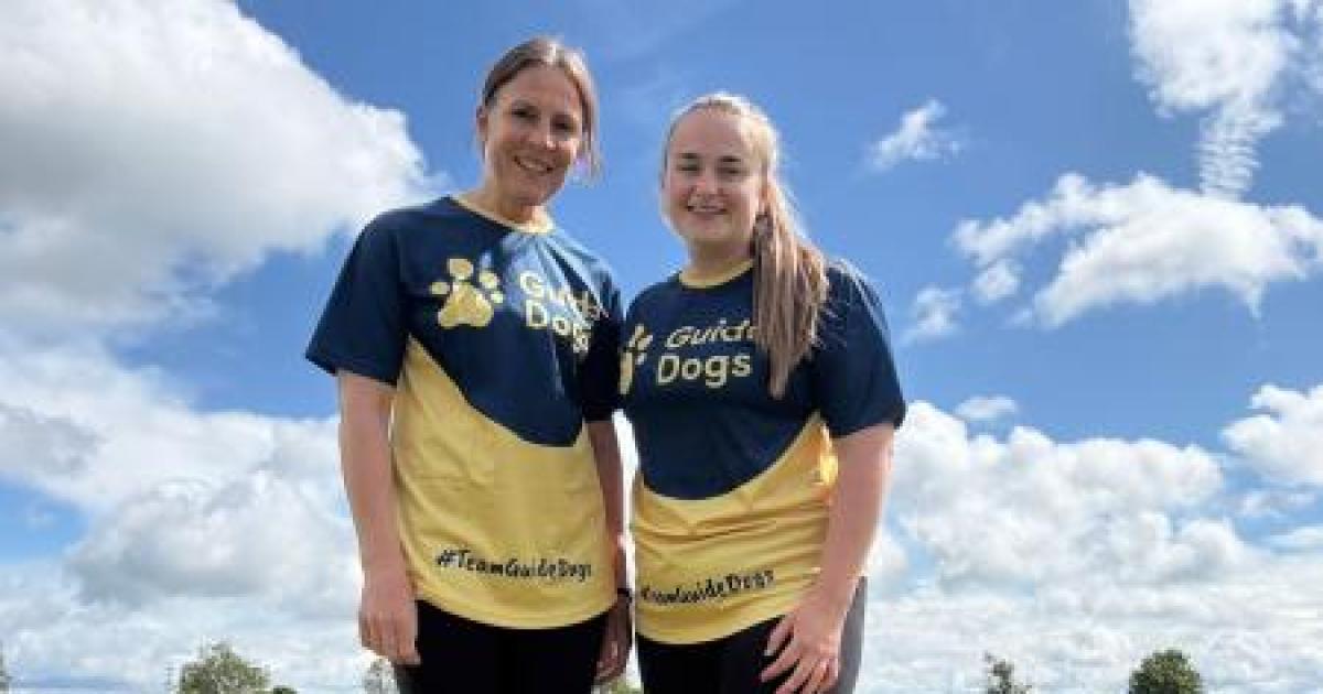 Thirsk mum to run blindfolded for Guide Dogs charity