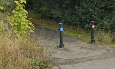 The abandoned old County Durham road between Aycliffe and Heighington