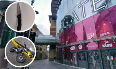 Newcastle - Knife and Sur-Ron seized after attempted motorbike robbery