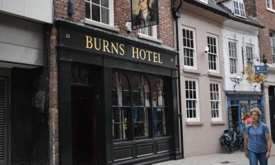 Sam Smith's brewery seeks pavement licence for Burns Hotel
